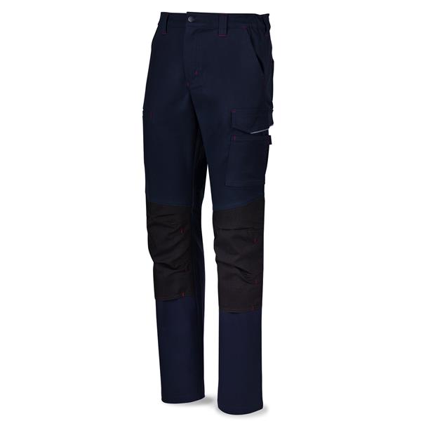 PANTALON STRETCH REF RODILLA AZUL 42