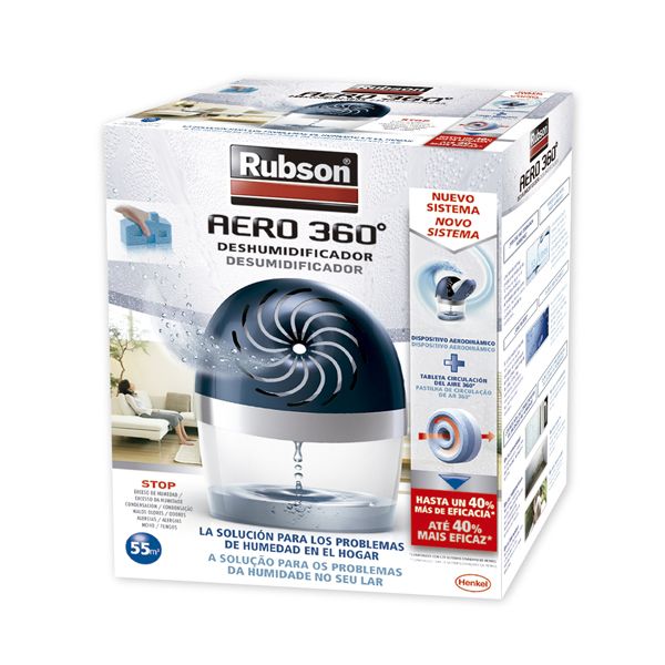 DESHUMIDIFICADOR RUBSON AERO 360