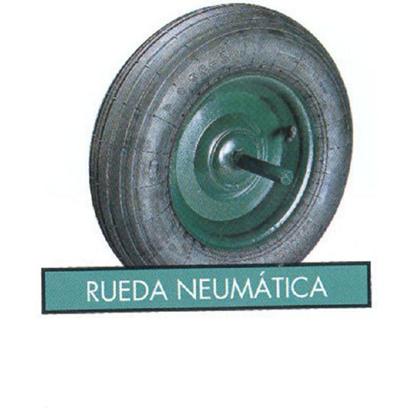 RUEDA CARRETILLA NEUMATICA 350 MM