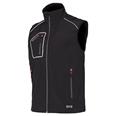 CHALECO SOFTSHELL SNAPPY NEGRO 4 BOLS XL