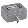 CAJA CAUDALES GRIS 25X18X9CM