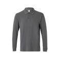 POLO M/LARGA ALGODON GRIS M