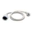 PROLONGADOR CABLE 3M BLANCO 3X1.5 MM